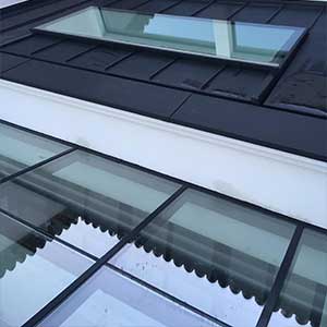 window cleaning, glass roofs, skylights